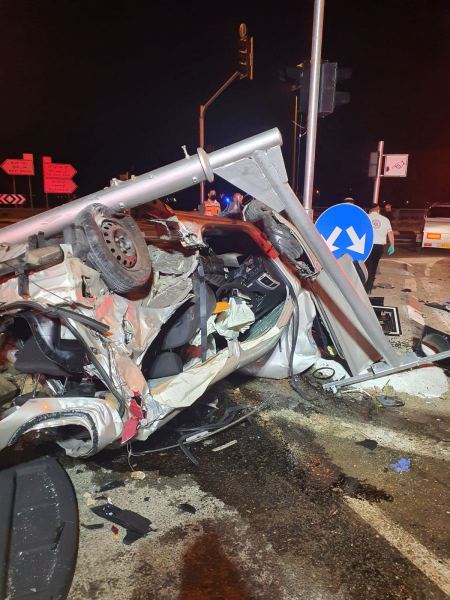الجنوب:اصابة 3 شابات بجراح خطيرة في حادث طرق